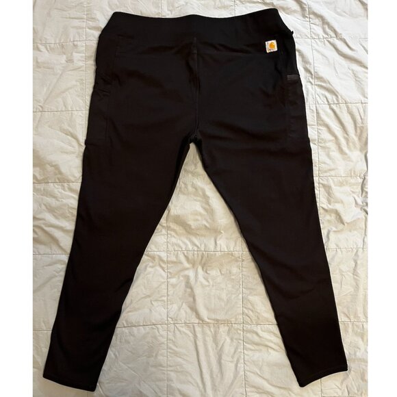 Carhartt Women's Force Lightweight Utility Legging in Black - Picture 7 of 9
